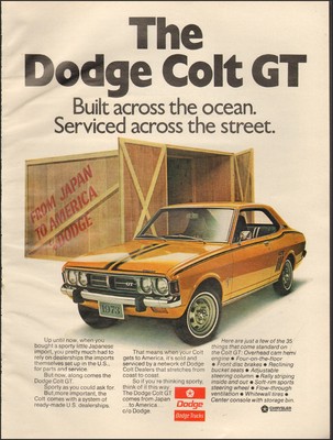 1973-Dodge Colt GT`Gold 2-door | eBay