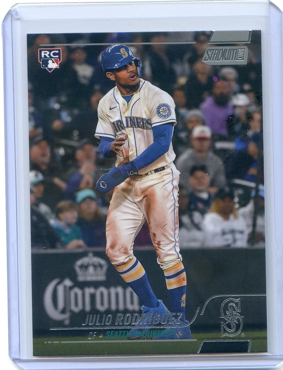 2022 Topps Stadium Club JULIO RODRIGUEZ RC ROOKIE #148 Base 2022 Topps Stadium Club JULIO RODRIGUEZ RC ROOKIE #148 Base