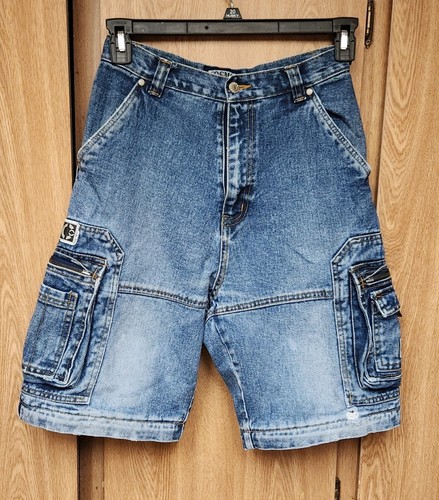 【SATIIIZ】Lafone Vintage Washing Cargo Bermuda Denim Pants SATIIIZ】Lafone Vintage Washing Cargo Bermuda Denim Pants
