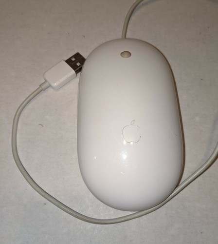 Genuine OEM Apple Mighty Mouse Wired USB White Model A1152