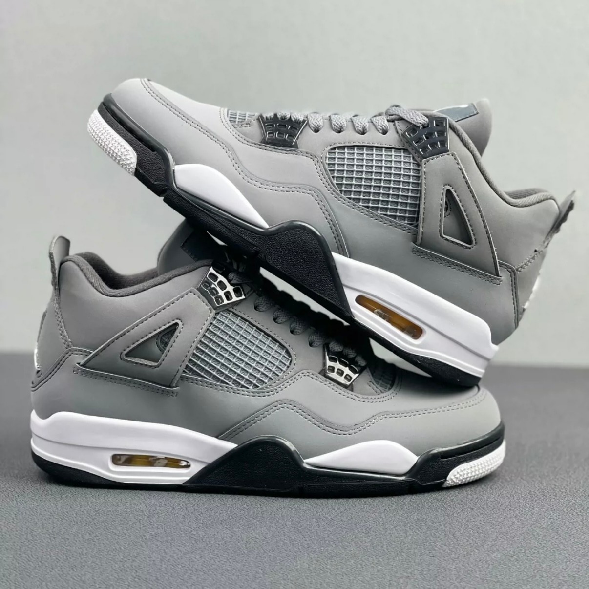 Air Jordan 4 ライトブルー/グレー Air Jordan 4 ライトブルー/グレー Air Jordan 4 RM Men's Shoes