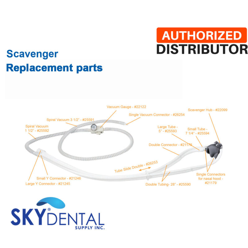 Belmed Scavenger Inhaler Replacement Parts