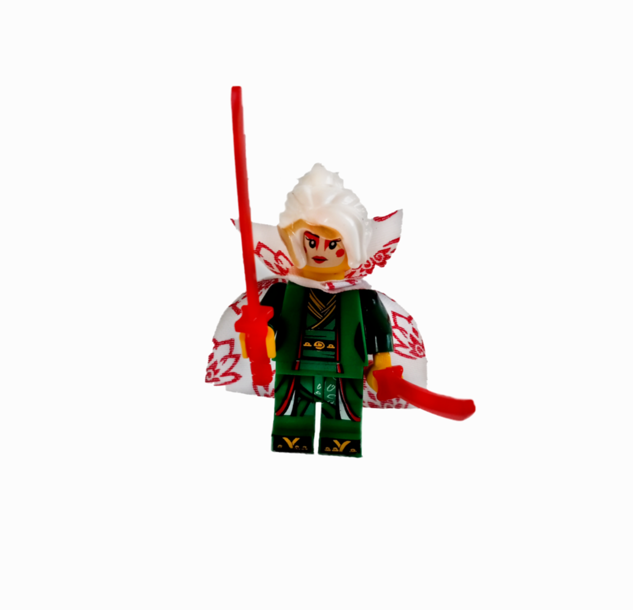 Custom Lego Ninjago Harumi Minifigure; Sons of Garmadon