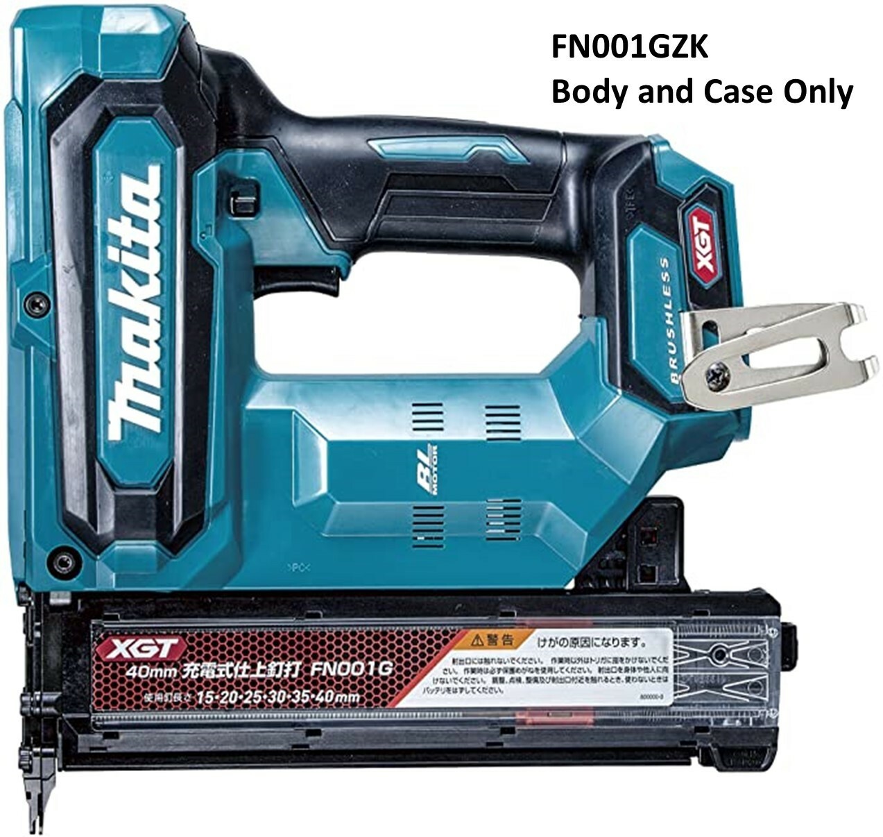 NEW( Makita ) 40VMax XGT Brushless Brad Nailer Body and Case