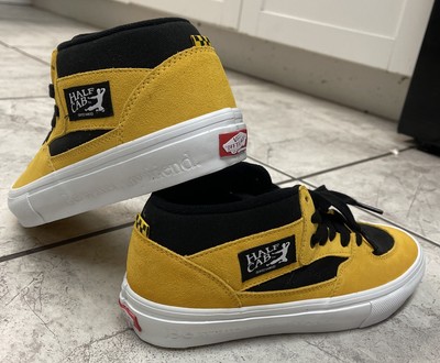 NEW  Vans Half Cab Bruce Lee Black/Yellow Sz 7 Men