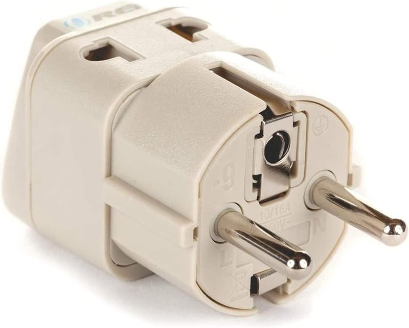 Plug, Perfect For Travel To Europe, Germany, France, Spai