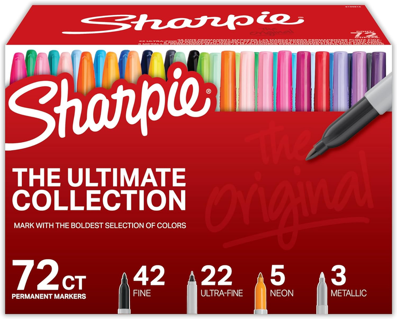Ultimate Collection,  Ultra Fine Points, 72 Count