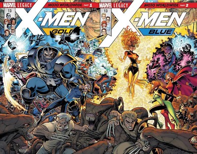 アメコミ・英語　2冊セット　X-MEN　BLUE GOLD アメコミ・英語 2冊セット X-MEN BLUE GOLD アメコミ・英語 2冊