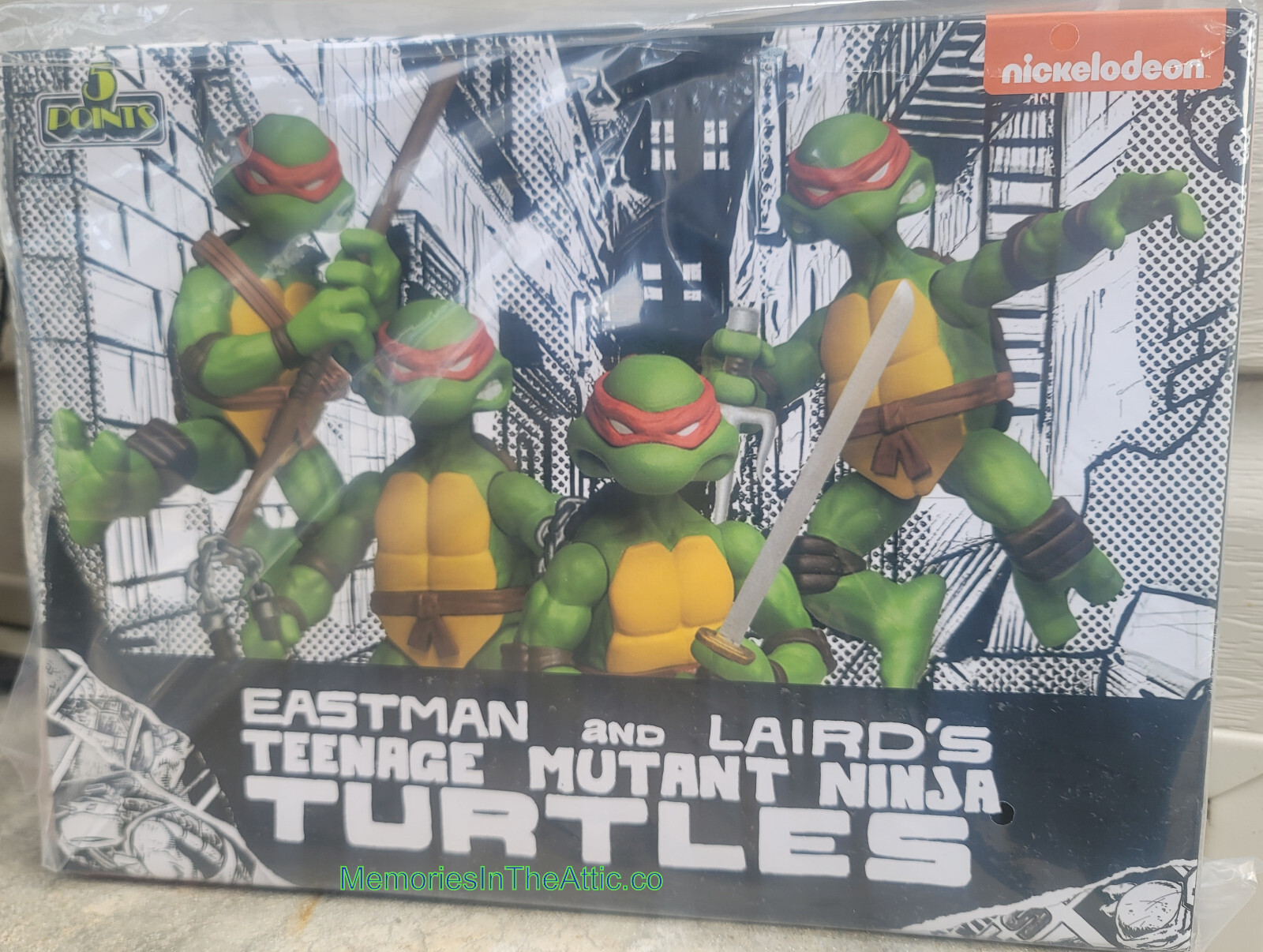 TEENAGE MUTANT NINJA TURTLES 5周年記念フィギュア TEENAGE MUTANT NINJA TURTLES 5周年記念フィギュア Teenage