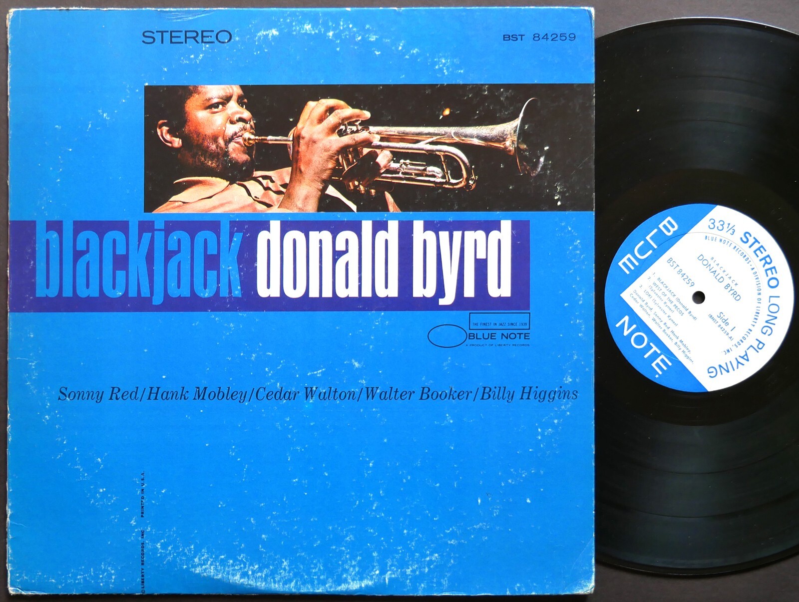 DONALD BYRD Blackjack LP BLUE NOTE BST 84259 US 1967 JAZZ