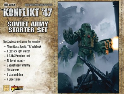Warlord Games Конфликт 47: Советский стартовый набор WLG 451510801
