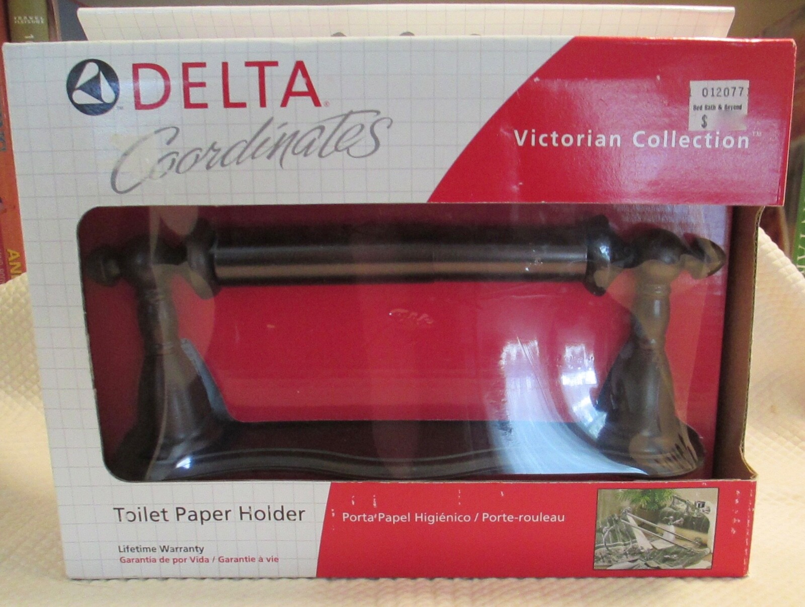 DELTA 75050-RB Victorian Collection Venetian Bronze Tissue Holder - BRAND NEW!