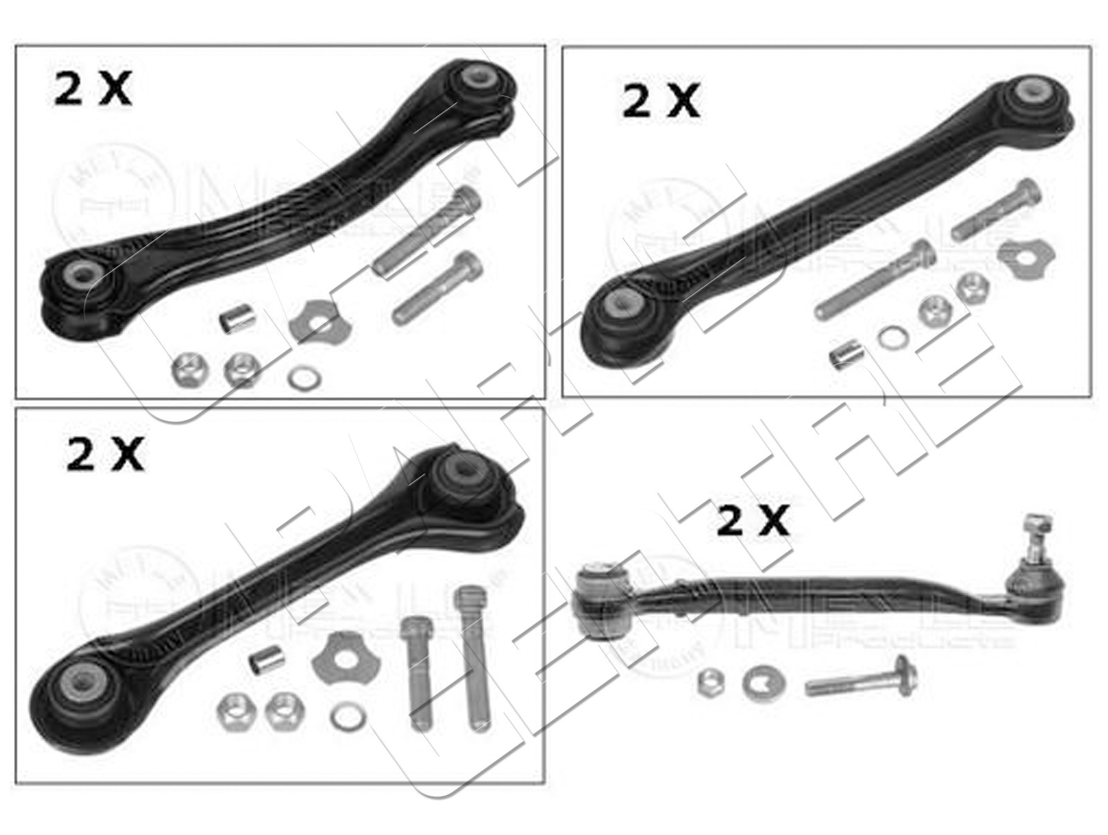 FOR MERCEDES C CLASS W203 C270CDi REAR LOWER UPPER LEFT RIGHT SUSPENSION ARMS eBay