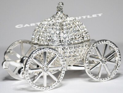 Proposal Box BODA WEDDING CEREMONY SILVER CINDERELLA CARRIAGE BRIDAL