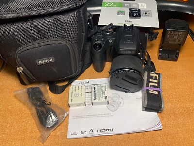 Fujifilm FinePix SL1000 16.2MP Digital Camera + Case + 32GB + More (1999)