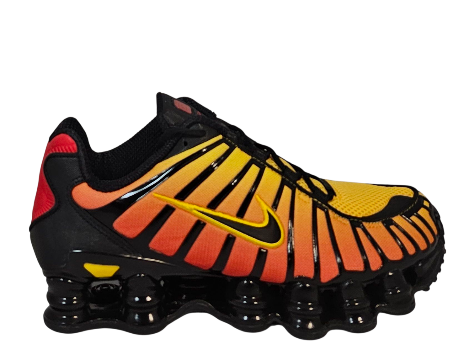 Nike AV3595-004 シューズ US 9 Nike Shox TL Shoes Black University Red Amarillo AV3595-004