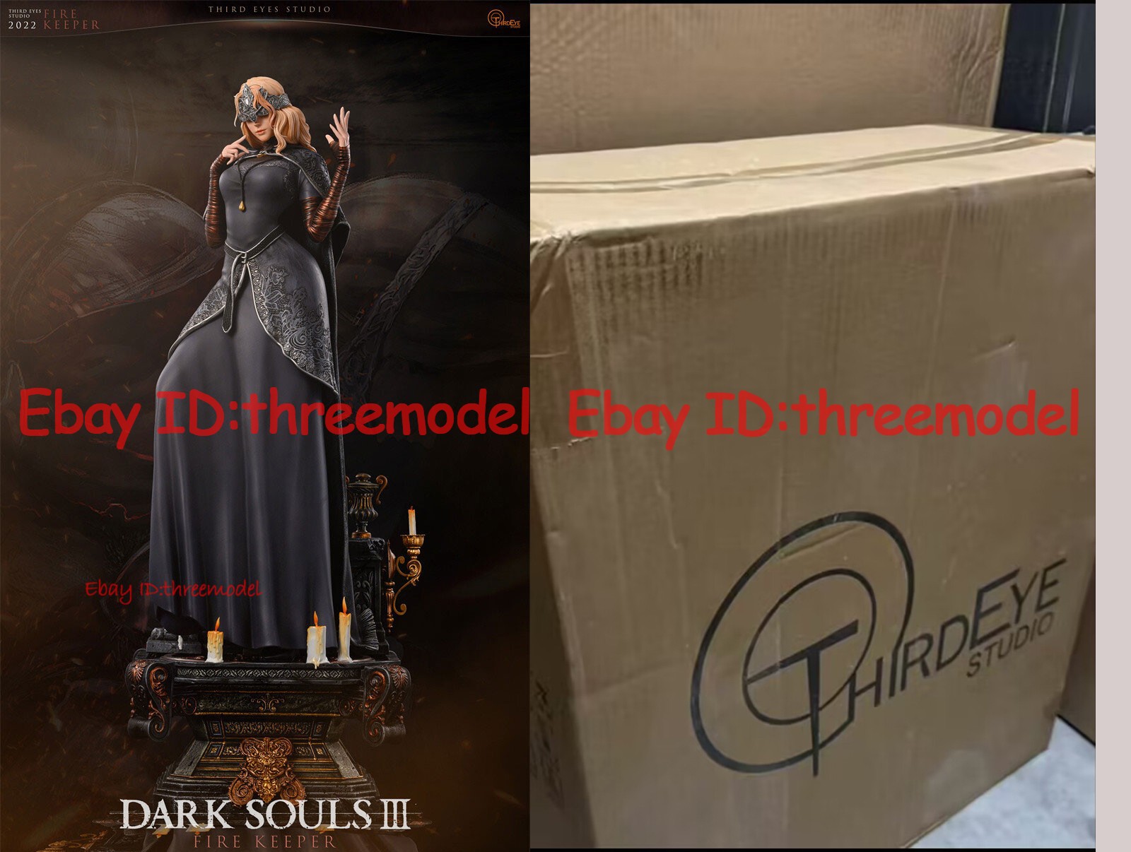 Third Eye Studio 1/4 Dark Souls Ⅲ Fire Keeper Standard Ver Statue