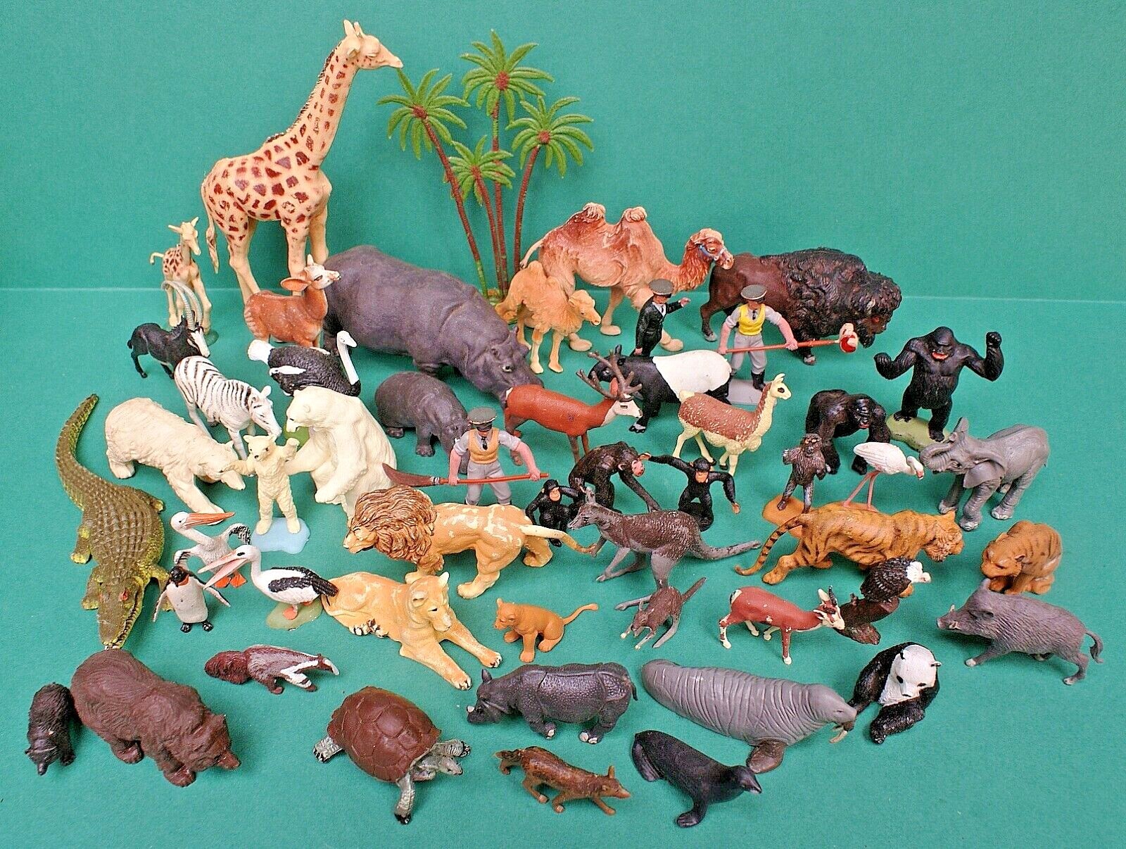 Britains 1960-1971 1st Issue Plastic Zoo Animals Models Britains 1960-1971 1st Issue Plastic Zoo Animals Models