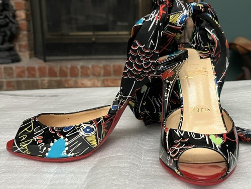 【Christian Louboutin】美品コーラルカラーパンプス 37サイズ 楽天市場】Christian Louboutin ヒールパンプス グリッター