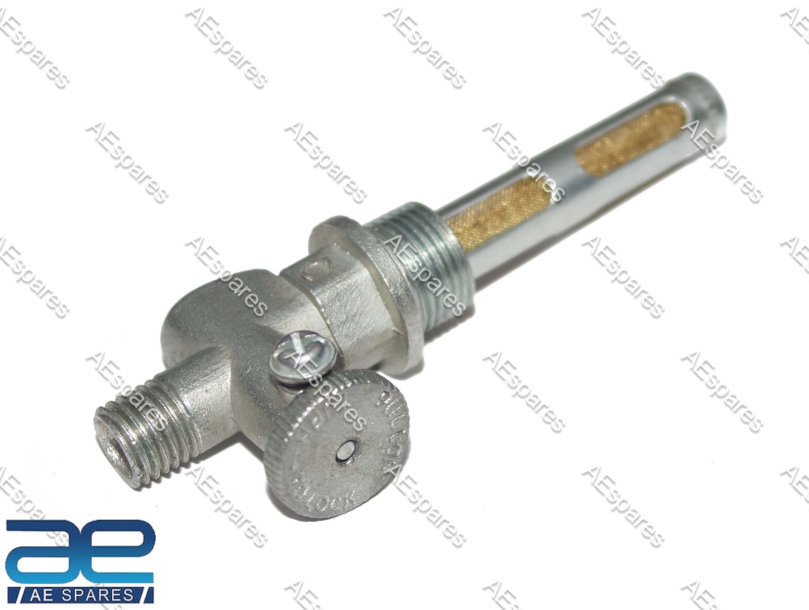 Petrol Fuel Tap 1/4" X 7/16" Pull Type 2 Position For Norton BSA Triumph 