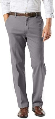 

Мужские брюки классического кроя Dockers Easy цвета хаки, серо-бирманские, 46 Ш x 34 л, Burma grey, 32896-0004