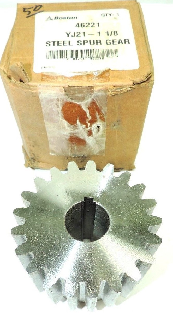New Boston Spur Change Gear GD-21 21 Teeth 1/" Bore Steel GD21