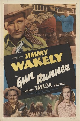 Gun Runner 1949 27x41 Orig Movie Poster FFF-25253 Dub Taylor Western