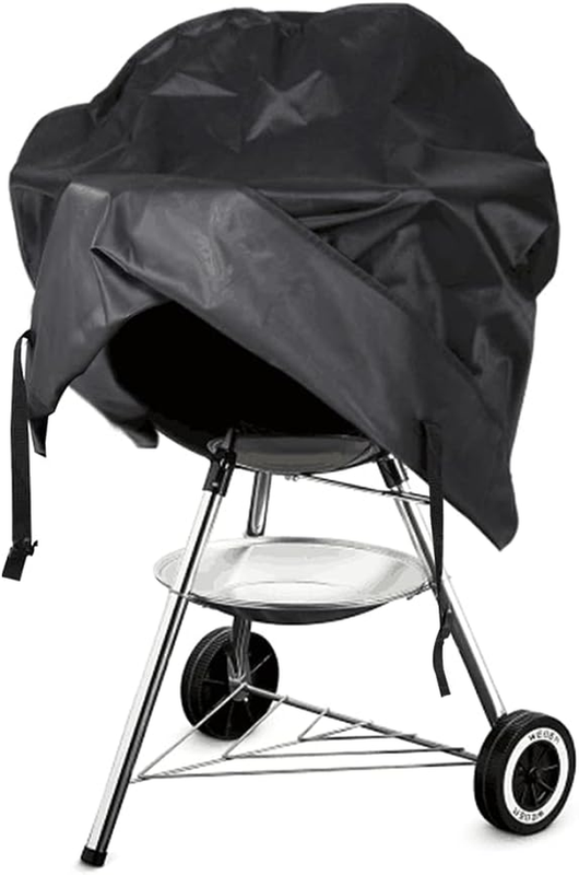 Grill Cover Waterproof Heavy Duty Outdoor Canvas BBQ Dome Smoker 22 Inch