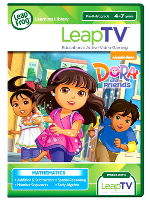 Dora and Friends LeapFrog LeapTV Nickelodeon Educational, Active Video Game