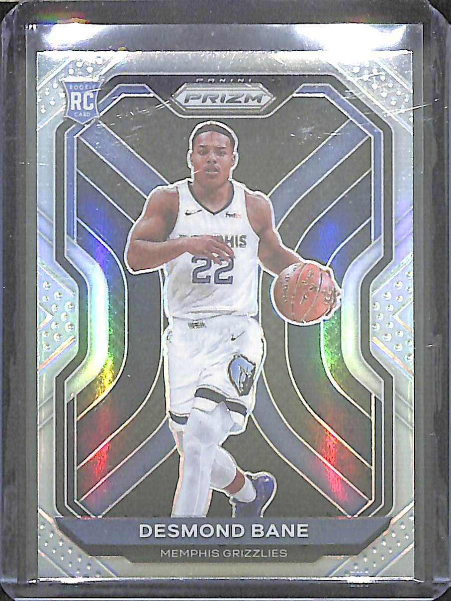 2020-21 Panini Prizm Silver Prizm Rookie #297 Desmond Bane 2020-21 Panini Prizm Silver Prizm Rookie #297 Desmond Bane