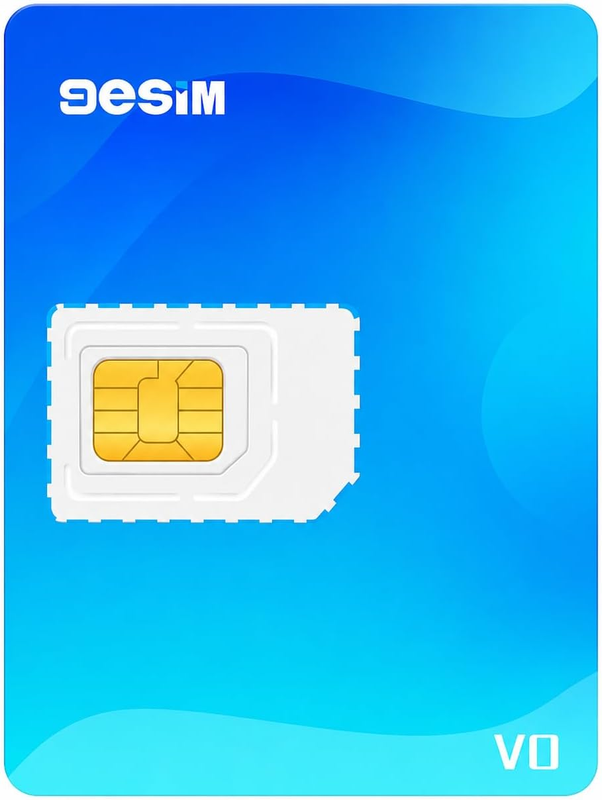 V0 Esim Card for Unlocked Android, 480KB Storage - SIM to Esim Adapter, 15 Profi