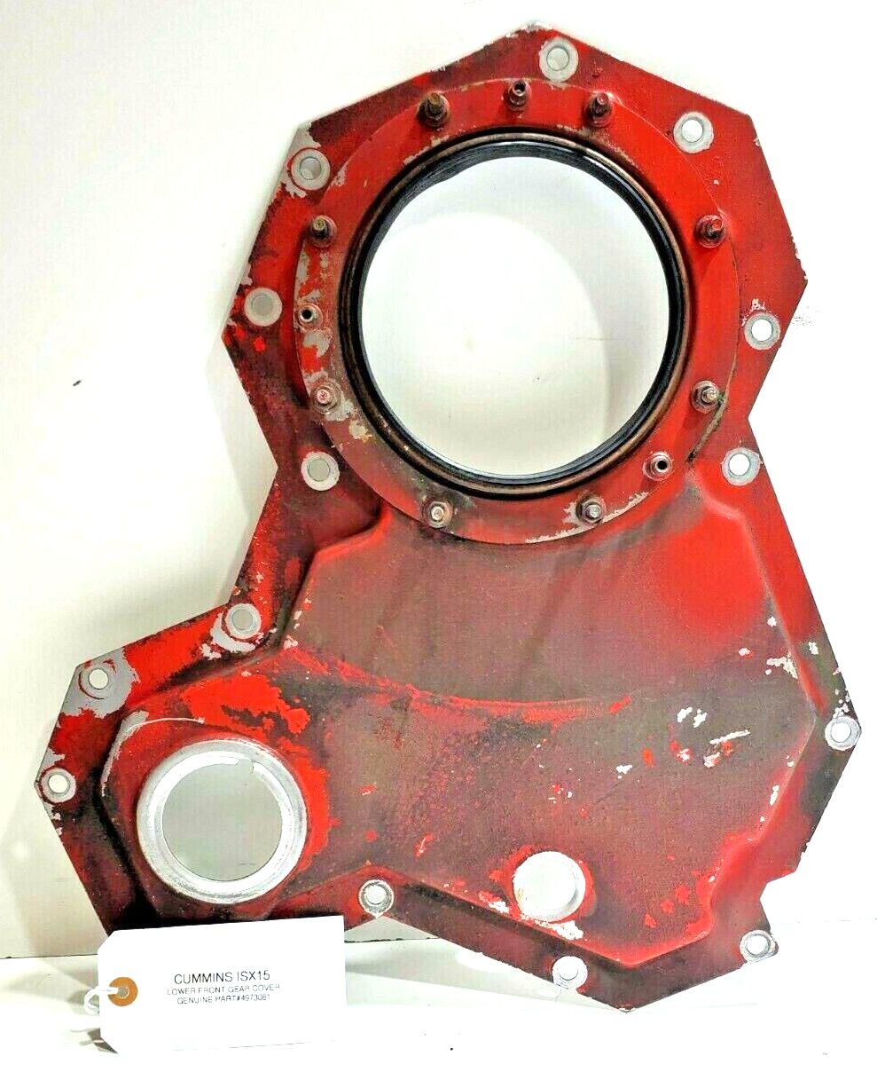 Cummins ISX 15 Engine Timing Cover 4973081 OEM | eBay
