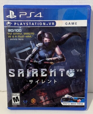 Sairento VR (Sony PlayStation 4) PS4 PSVR USA NTSC Version - Complete CIB