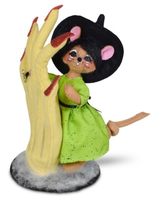 ANNALEE 5'' HALLOWEEN DOLL ''SPOOKY SUBLIME MOUSE & HAND'' * NEW * FREE SHIPPING