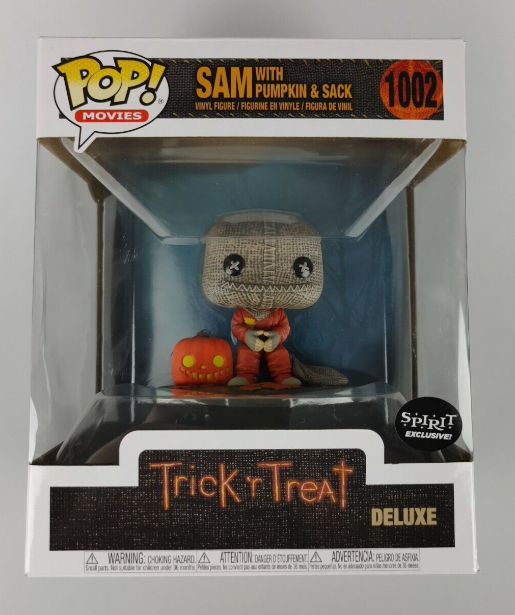 Sam Pumpkin Sack 1002 Spirit Halloween Exclusive Deluxe Sam Pumpkin Sack 1002 Spirit Halloween Exclusive Deluxe