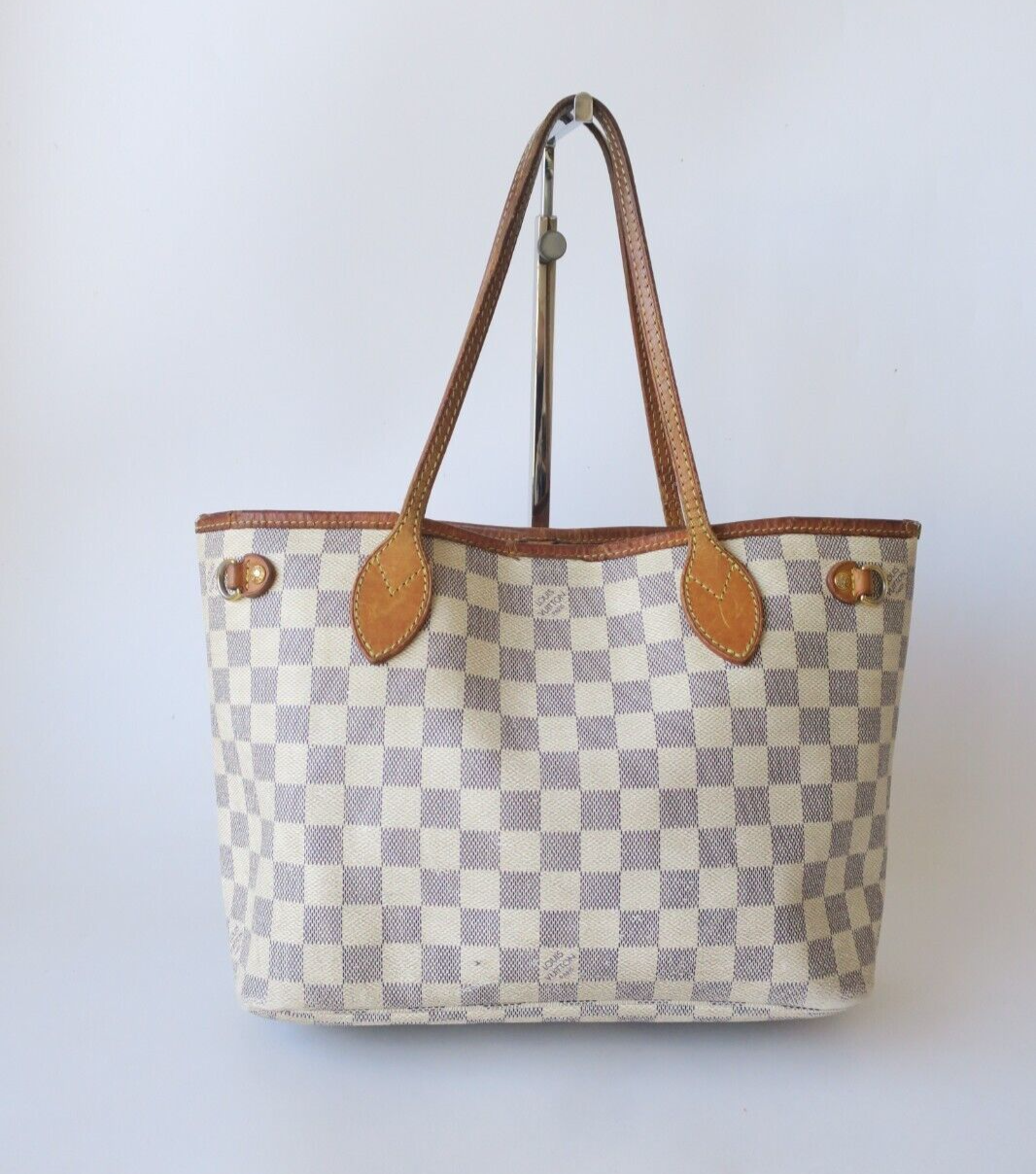 Louis Vuitton, Bags, Beautifulauthentic Louis Vuitton Damier Azur Totally  Pm Shoulder Bag