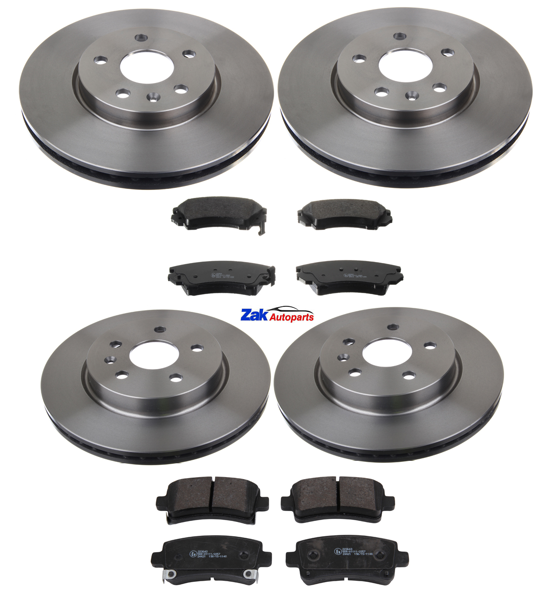 FOR VAUXHALL INSIGNIA 1.6 1.8 2.0 CDTi FRONT & REAR BRAKE DISCS & PADS