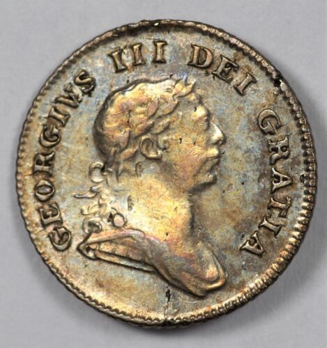 1806 Ireland George III Silver Five Pence 5d