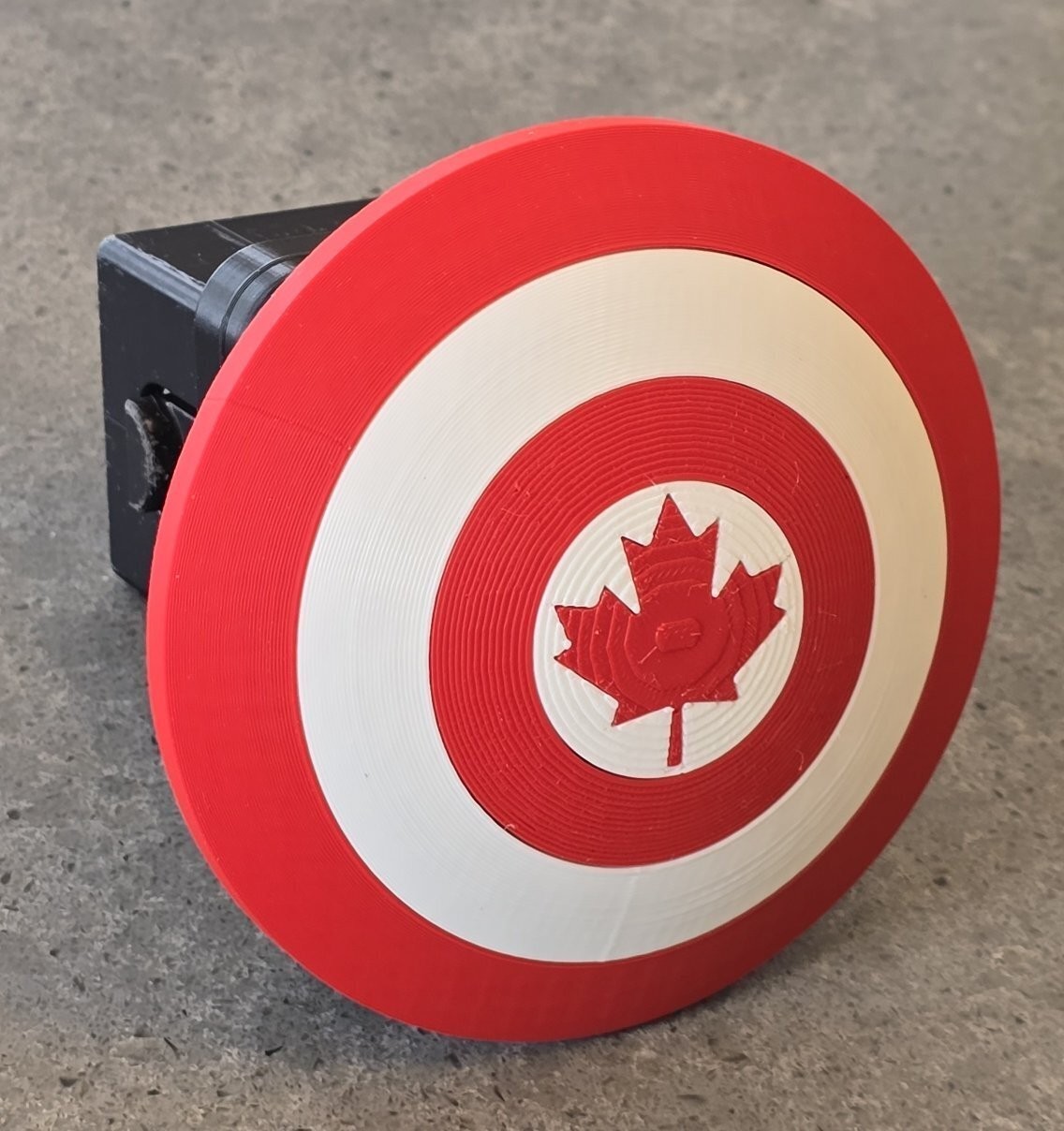 Captain Canuck 2" Trailer Hitch Cover Receiver for all Vehicles