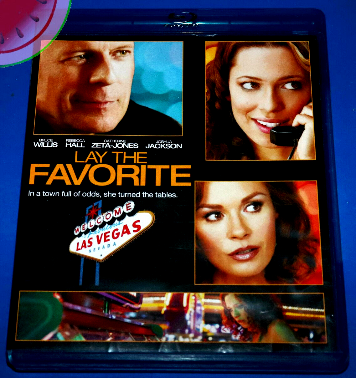 Anchor Bay LAY THE FAVORITE Movie Blu-Ray Disc Bruce Willis