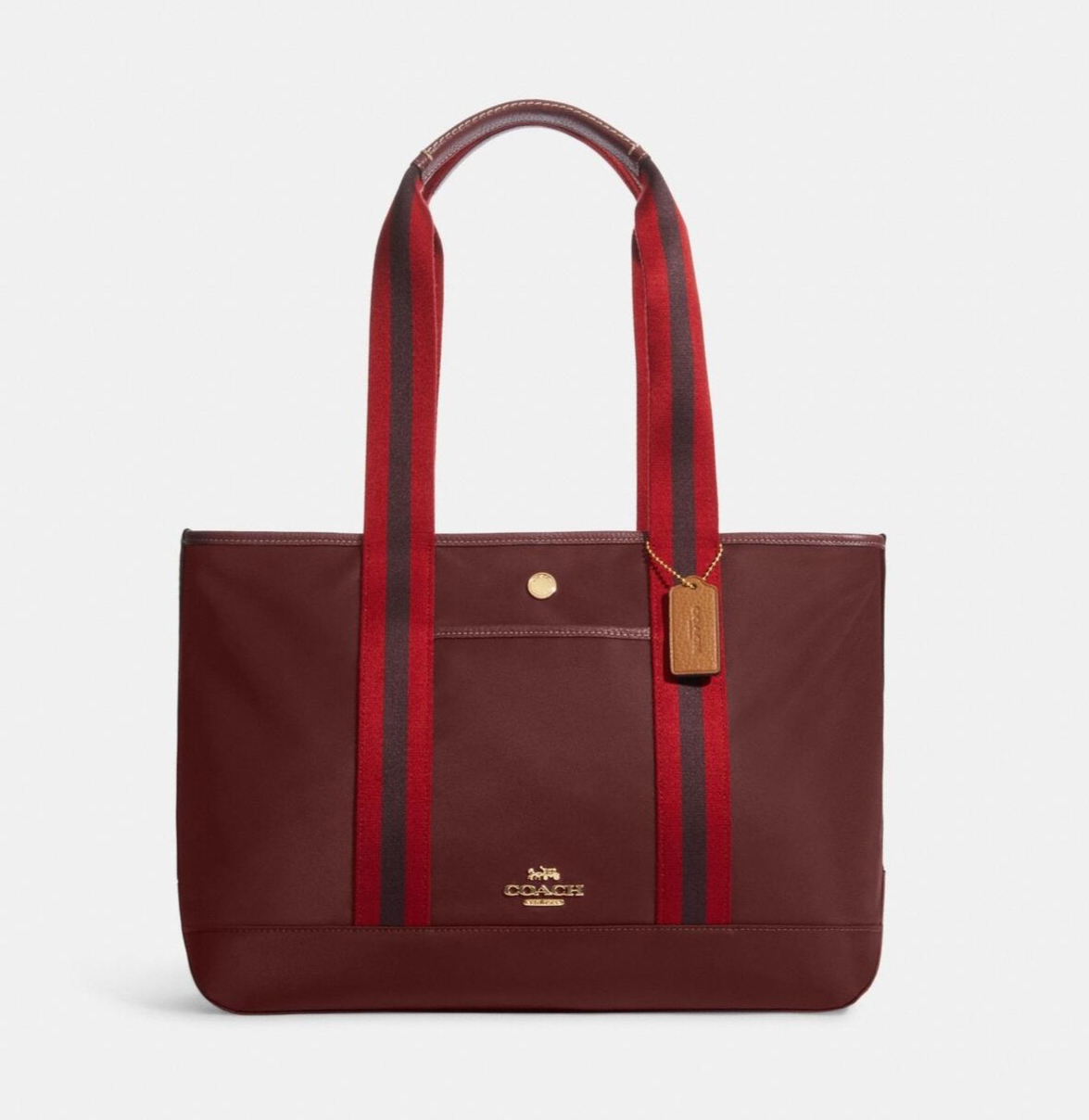 Coach nylon satchel deals