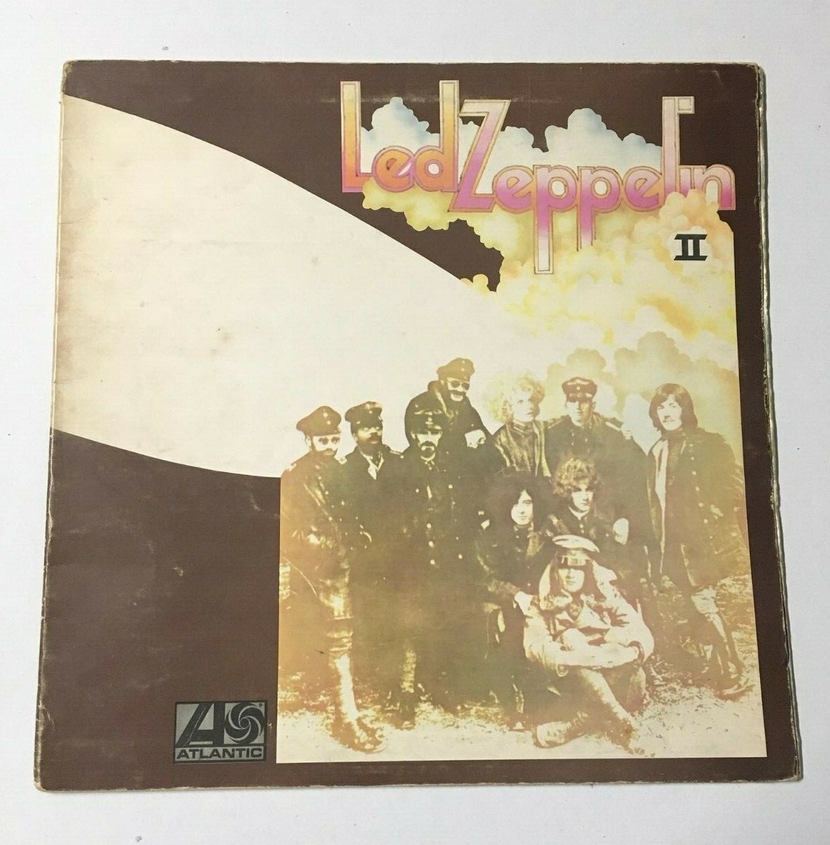 LED ZEPPELIN★II UK Atlantic Red/Maroon オ LED ZEPPELIN☆II UK Atlantic Red/Maroon オ