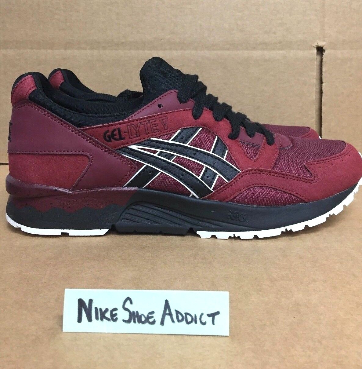 asics gel lyte v pomegranate