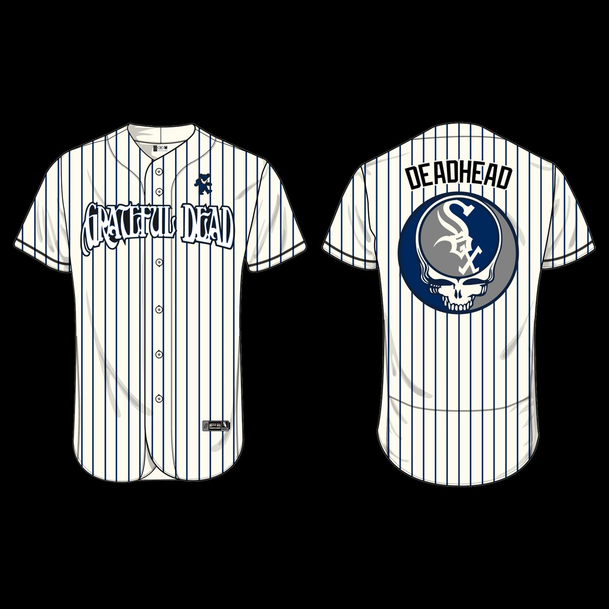 Chicago White Sox 2025 Grateful Dead Jersey SGA 8/12/25