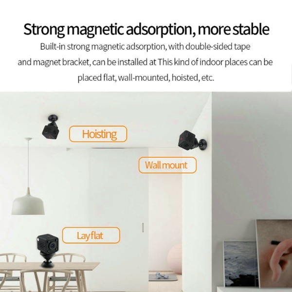 Mini Spy 1080P HD Wifi Camera Night Vision Wireless DVR Home Security Hidden Cam - Image 9