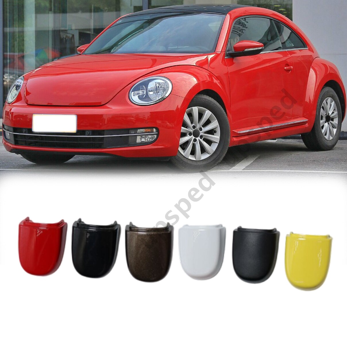 パーツ Volkswagen The Beetle Front Left Driver Side Door Handle Key Cover Cap For Volkswagen