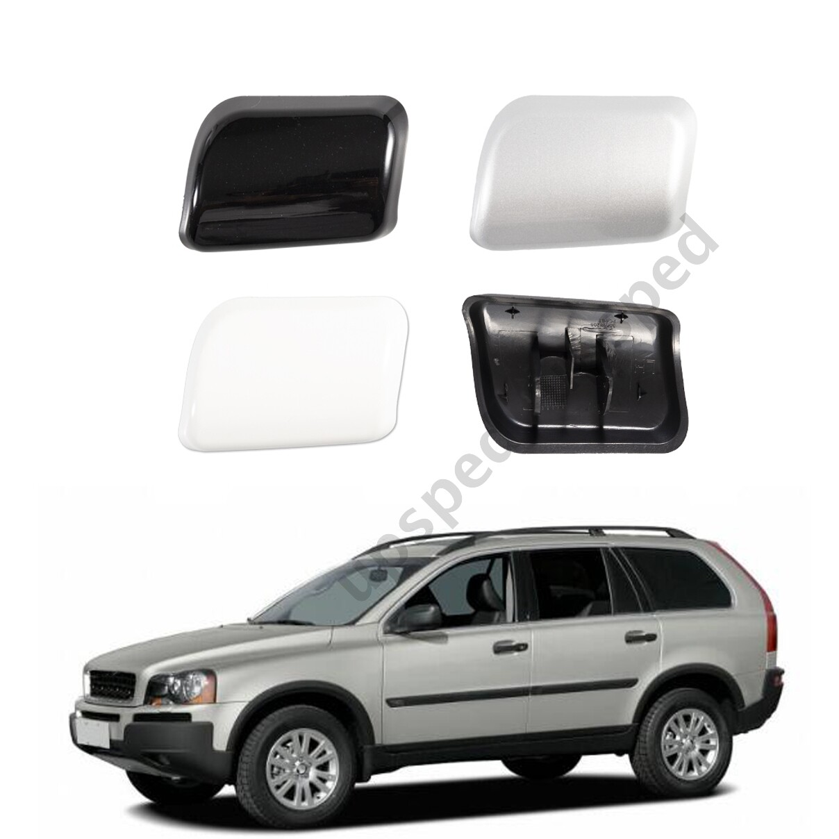Front Bumper Headlight Washer Cover Cap For VOLVO XC90 2003-06