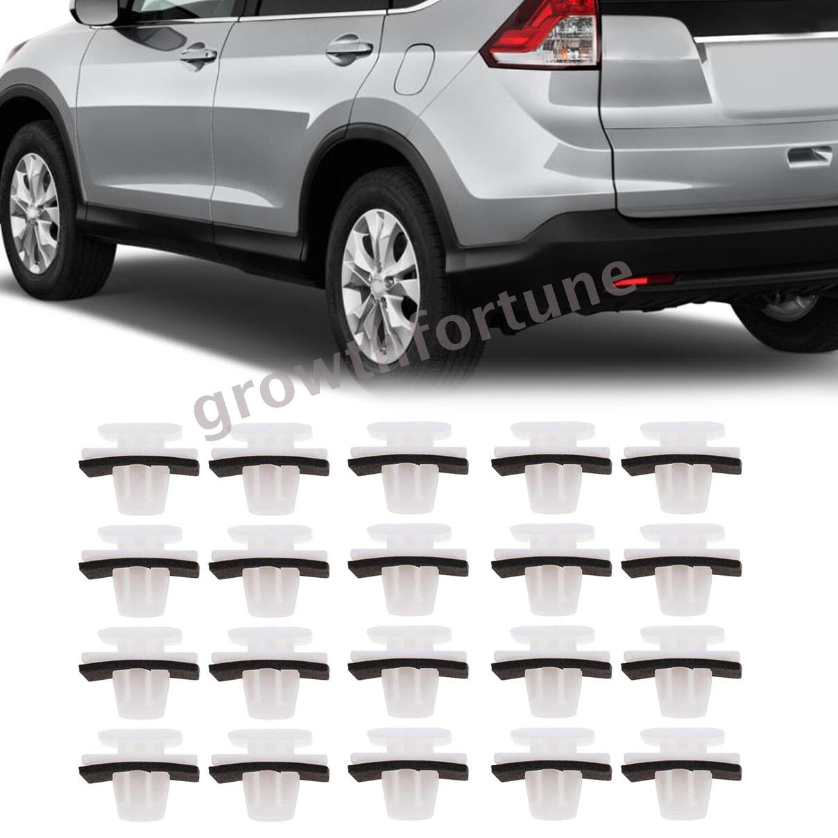 20Pcs Outer Side Door Trim Moulding Retainer Clips For Honda CR-V