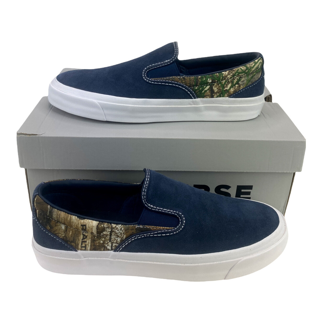 

НОВЫЕ мужские кроссовки Converse One Star CC Slip CONS замшевые синие с камуфляжным принтом, Синий, Converse Cons