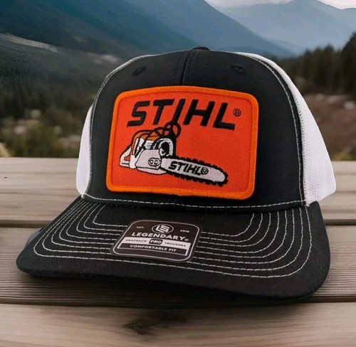 Stihl Chainsaw Vintage Patch Hat Legendary Snapback Pro